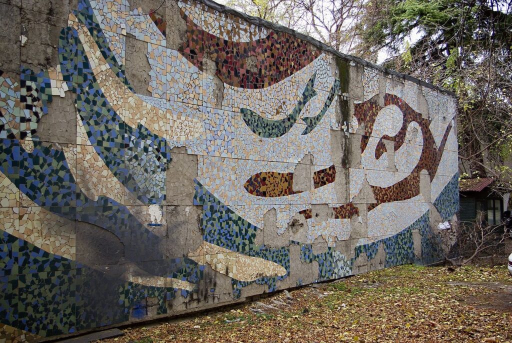 Former VDNKh/ Expo Georgia Decorative wall